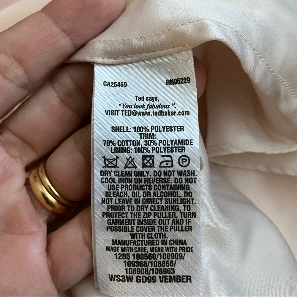 NWT TED BAKER VEMBER lace Size US 12 - Picture 6 of 10